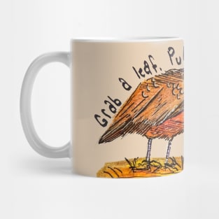 Raking Leaves Mug